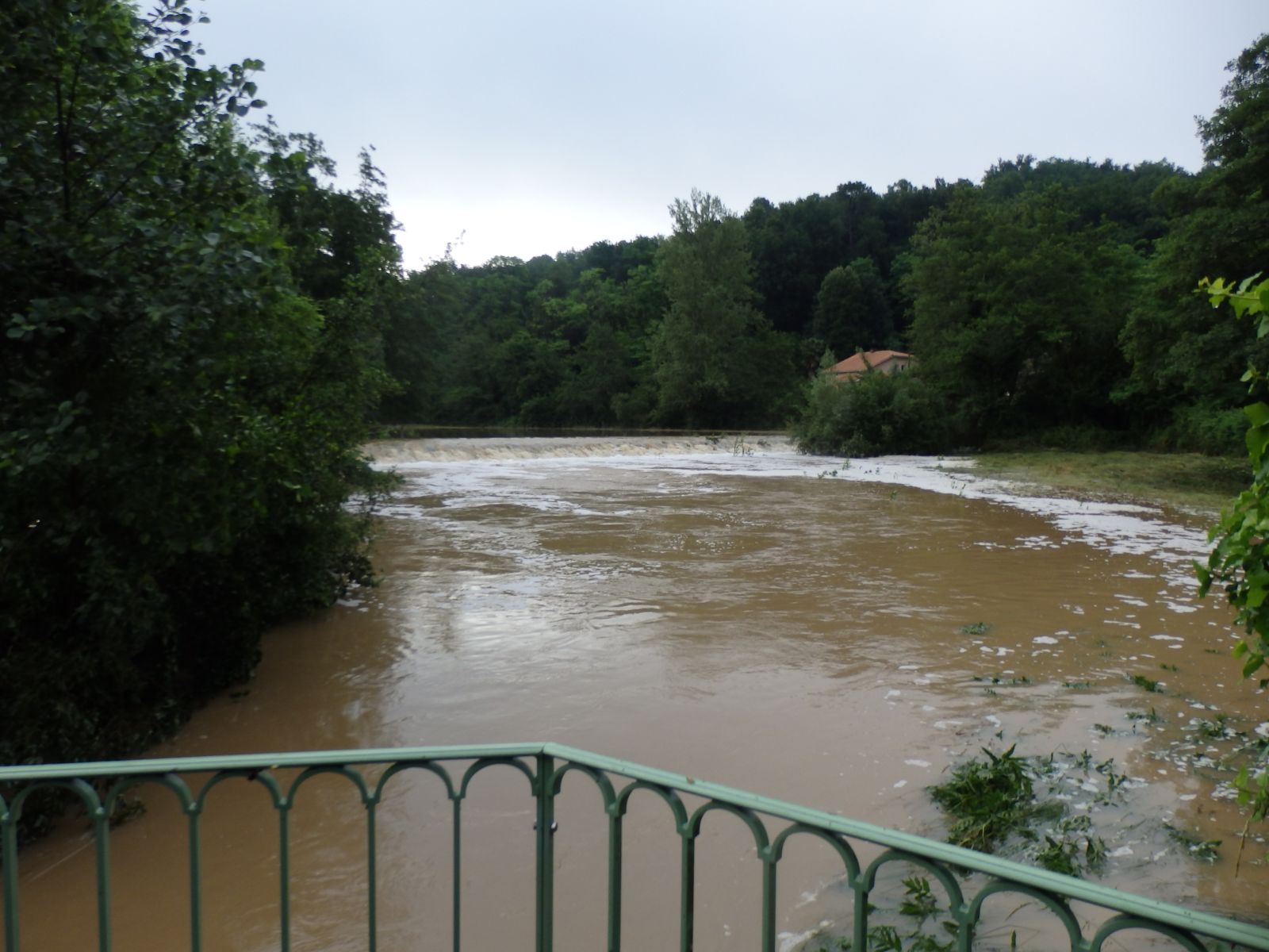 Bassin de Pardaillan le 18 juin 2021